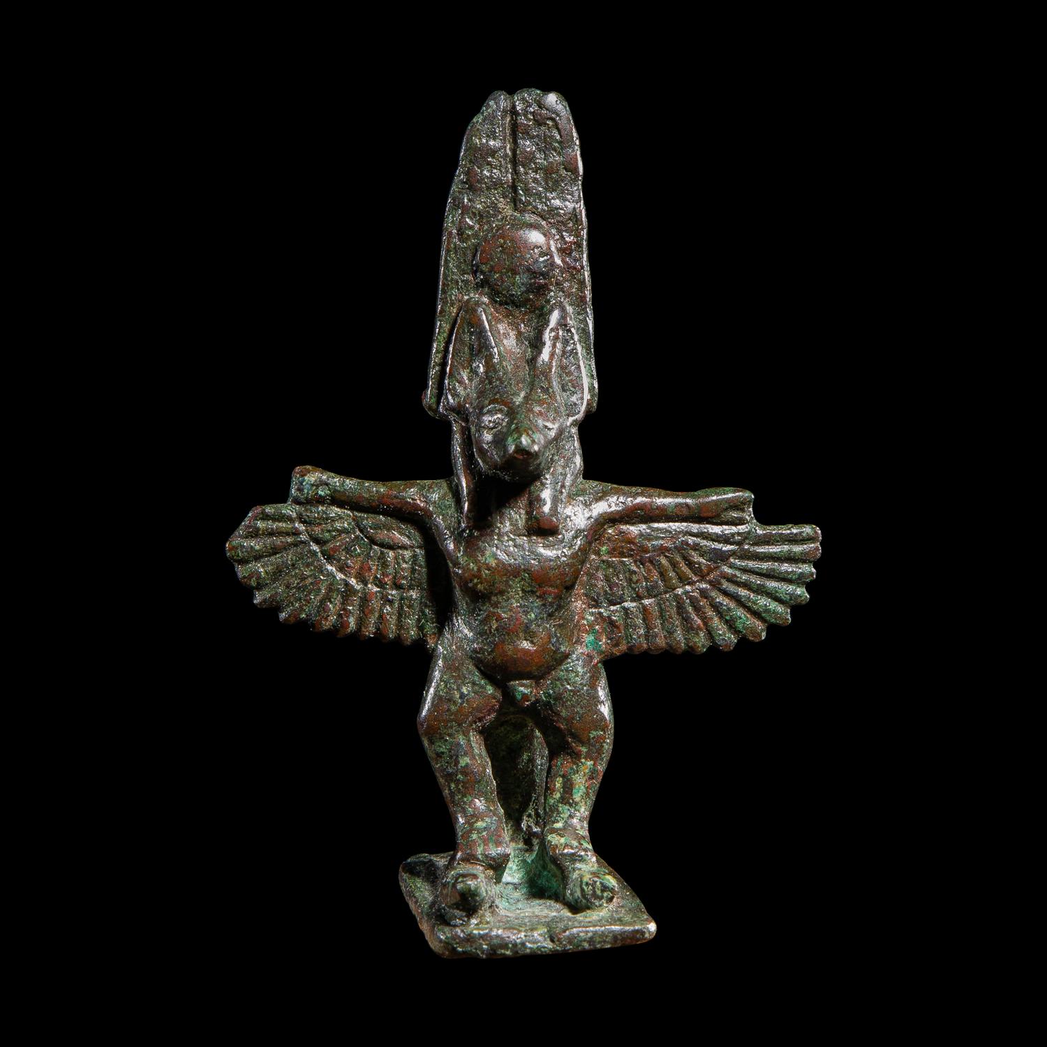 An Egyptian Bronze Pantheistic Deity