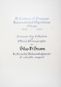 (CHICAGO, CENTURY OF PROGRESS). A Century of Progress International Exposition, Chicago 1933-1934. Chciago, (c. 1934).