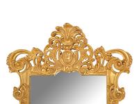 A Pair of Italian Baroque Style Giltwood Mirrors