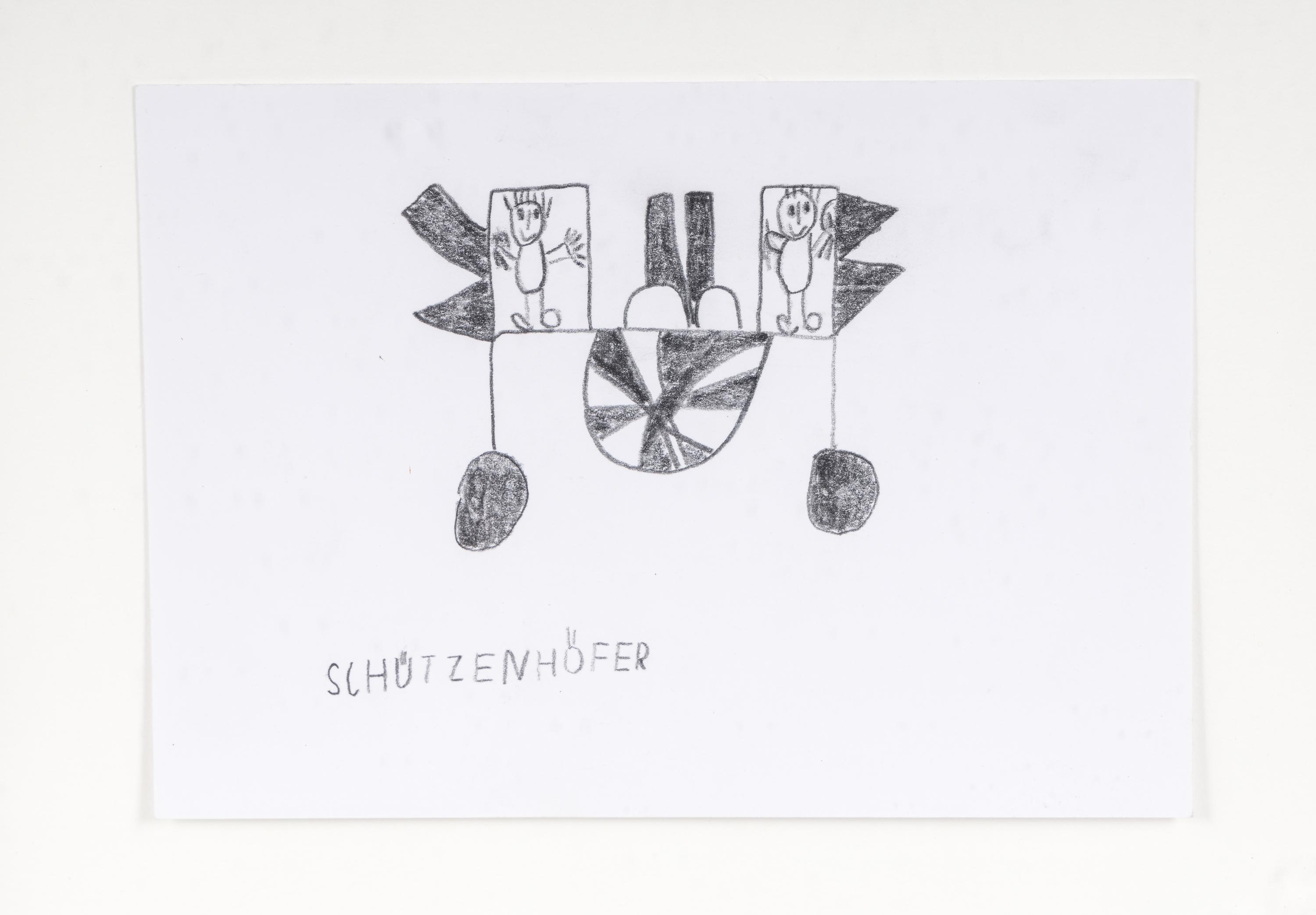 Untitled (Rocket), Untitled (Rabbit), and Untitled (Vehicle) (three works)