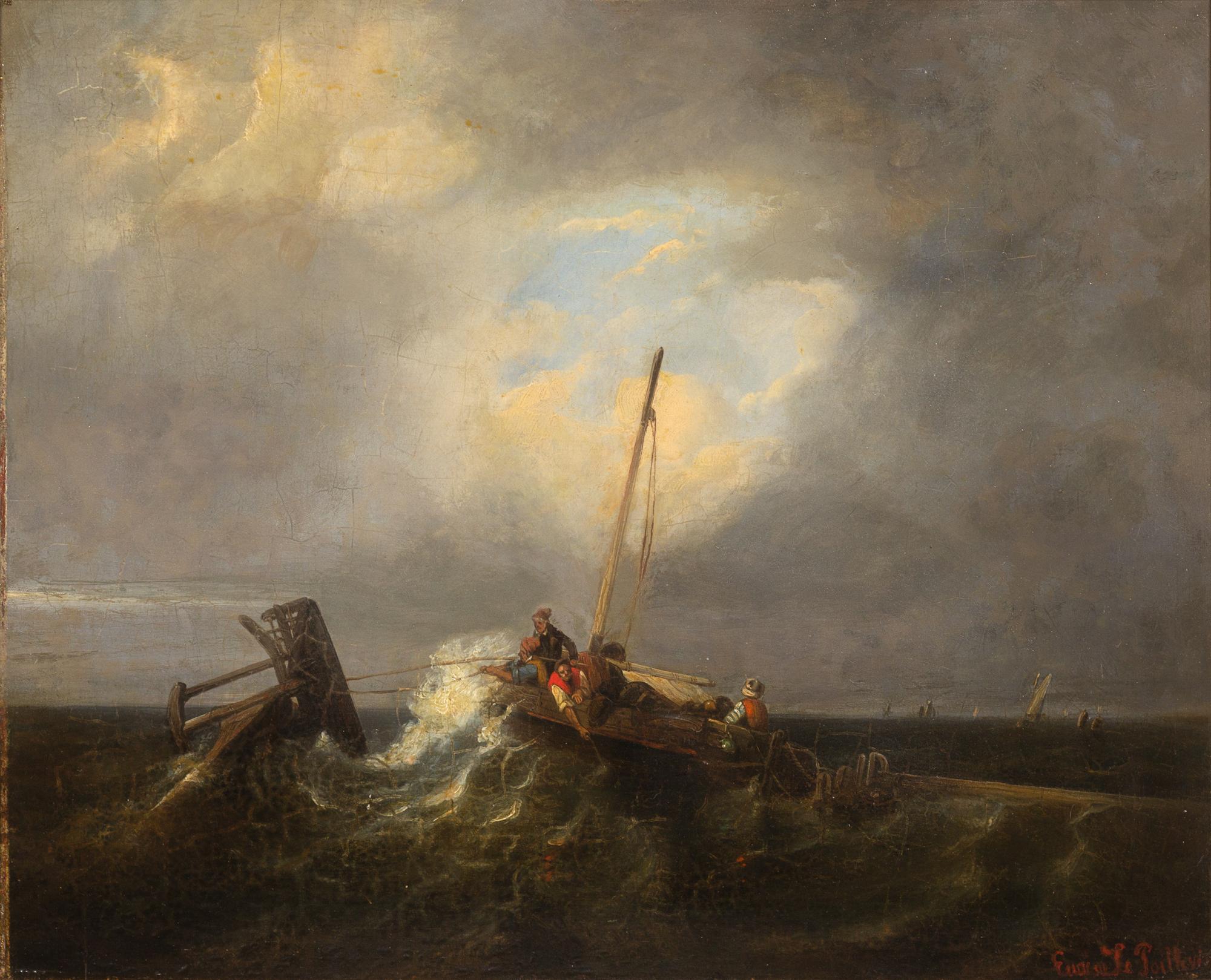 A Dinghy on the High Seas