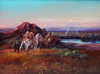 Ron Bailey 14 x 18 inches — (American, 1943-1984)