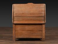 A Continental Chip and Bird Carved Dome-Top Blanket Chest
