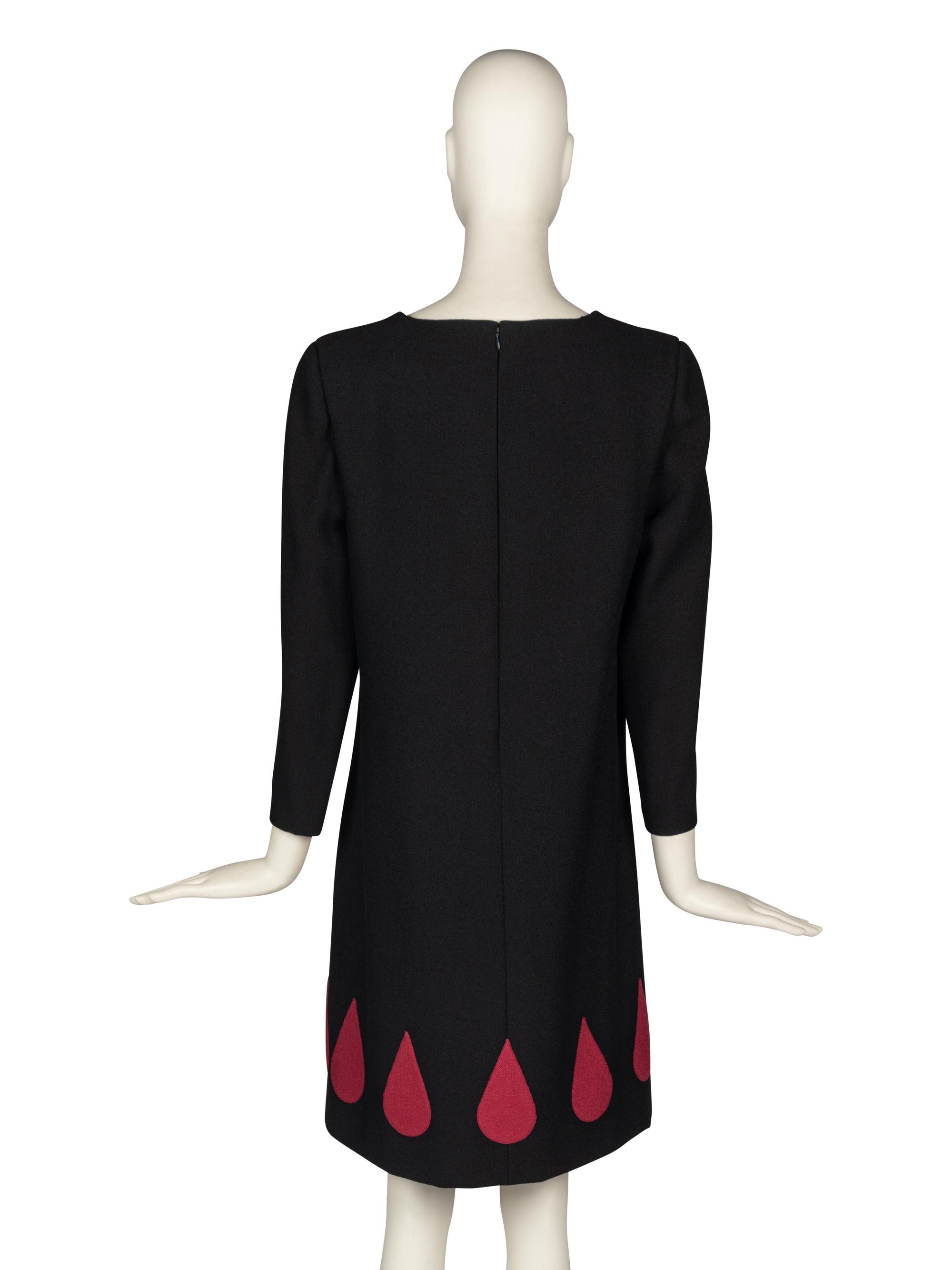 Pierre Cardin Haute Couture Teardrop Dress
