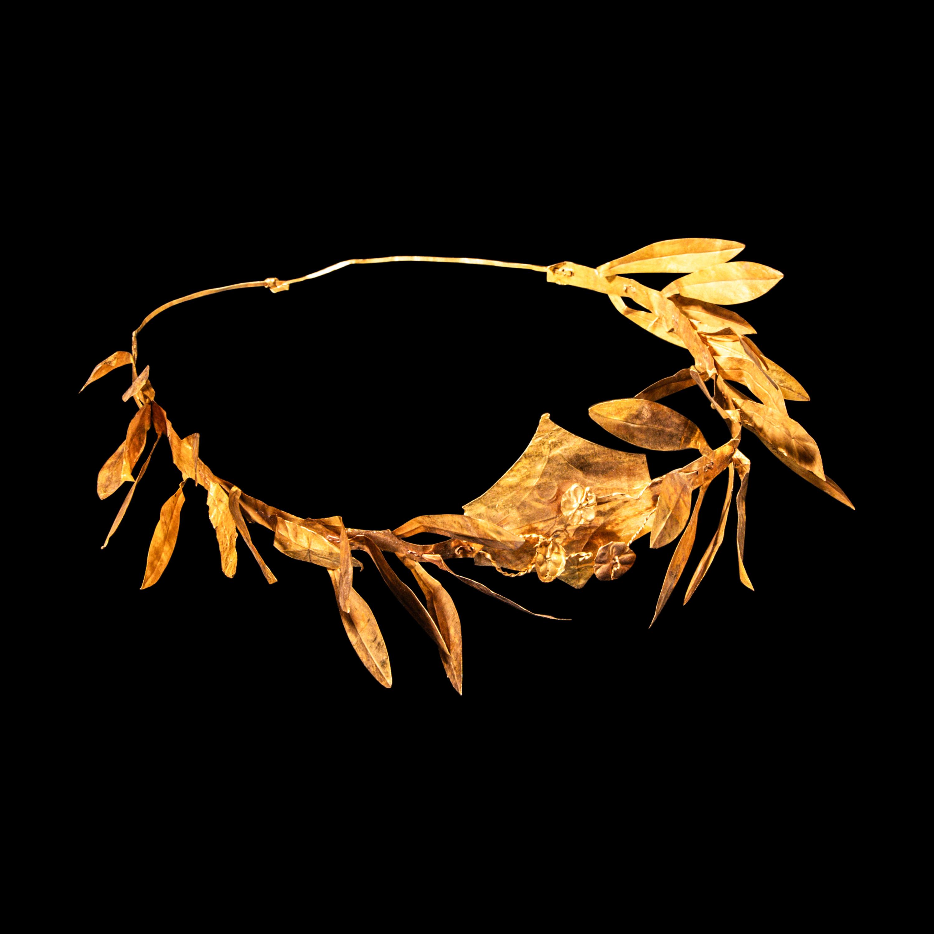 A Greek Gold Wreath