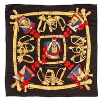 An Hermes Silk Scarf, 35 x 35 inches.