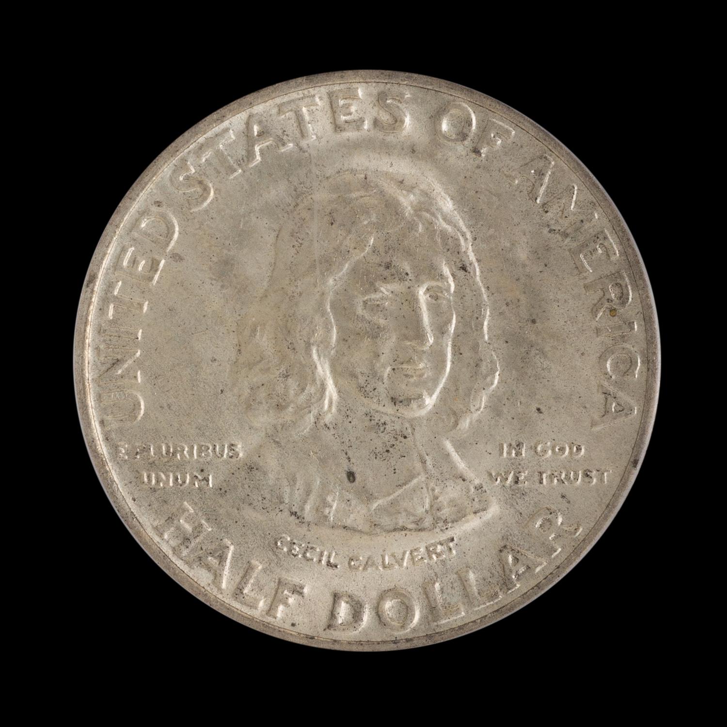 A United States 1934 Maryland Commemorative 50c Coin