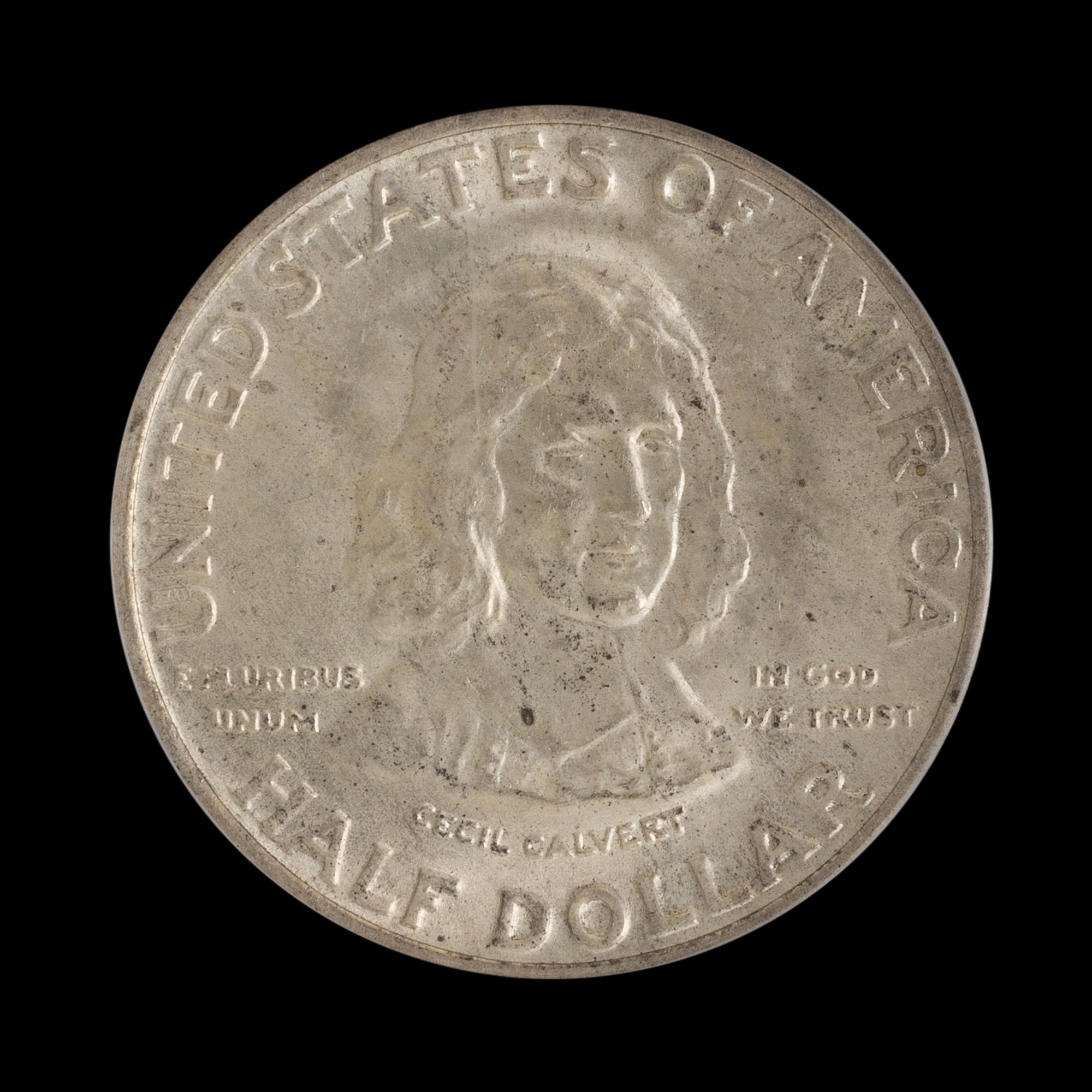A United States 1934 Maryland Commemorative 50c Coin