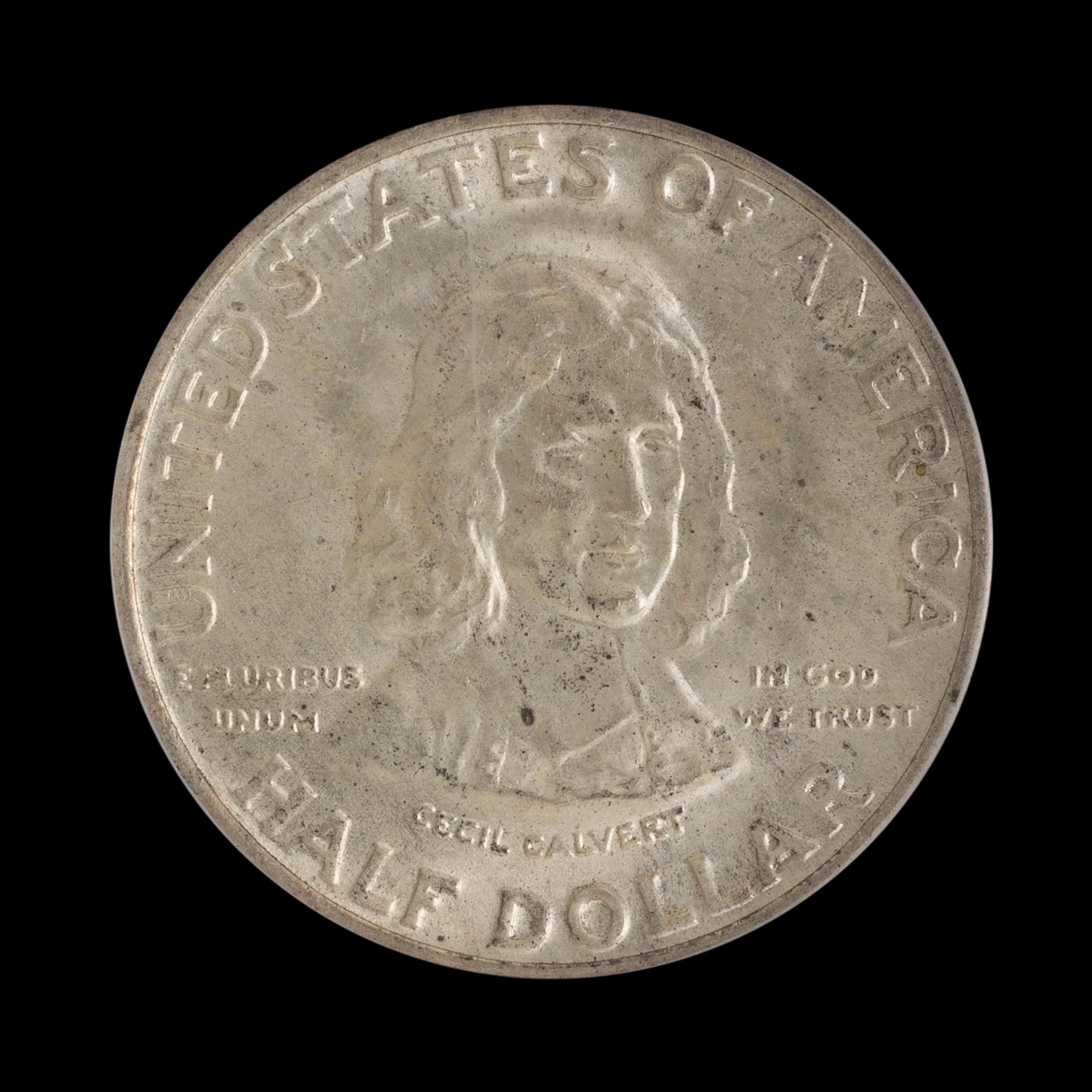 A United States 1934 Maryland Commemorative 50c Coin