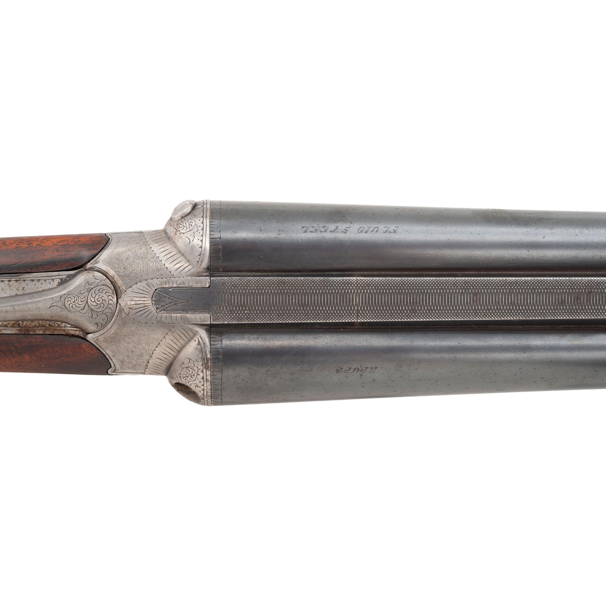 **D.M. Lefever Company Crossbolt SxS Hammerless 20ga. with Krupp Steel Barrels