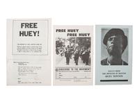 [AFRICAN AMERICANA]. Pamphlets related to Huey Newton, Bobby Seale, and the Black Panther Party.