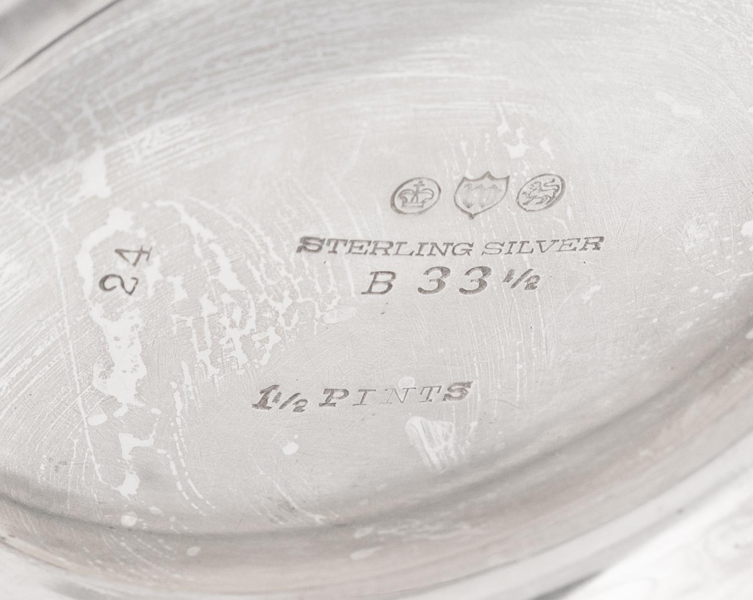 An American Silver Coffee Pot