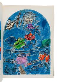 CHAGALL, Marc (1887-1985). Jerusalem Windows. New York: George Braziller, 1962.