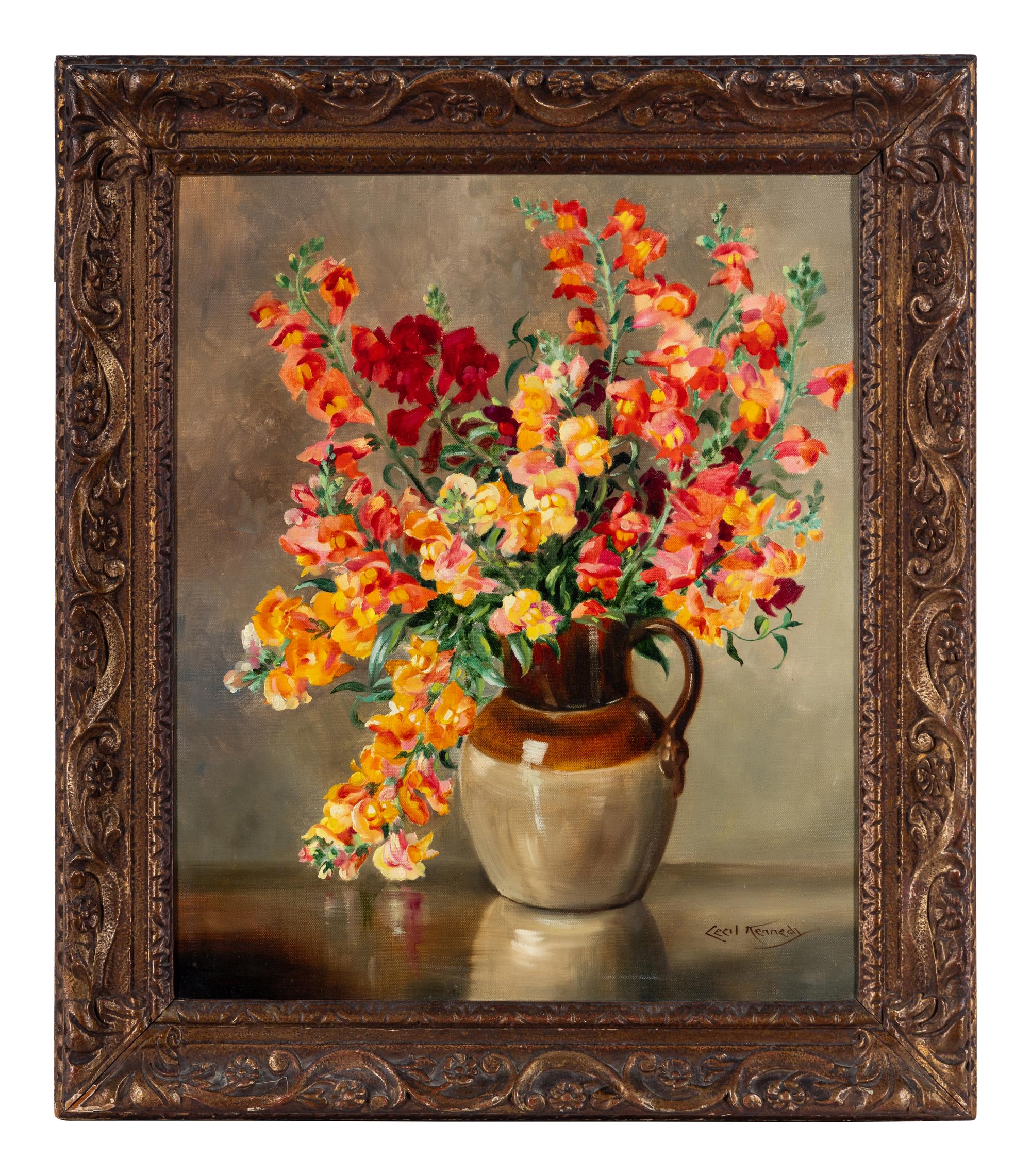 Still Life with Snapdragons