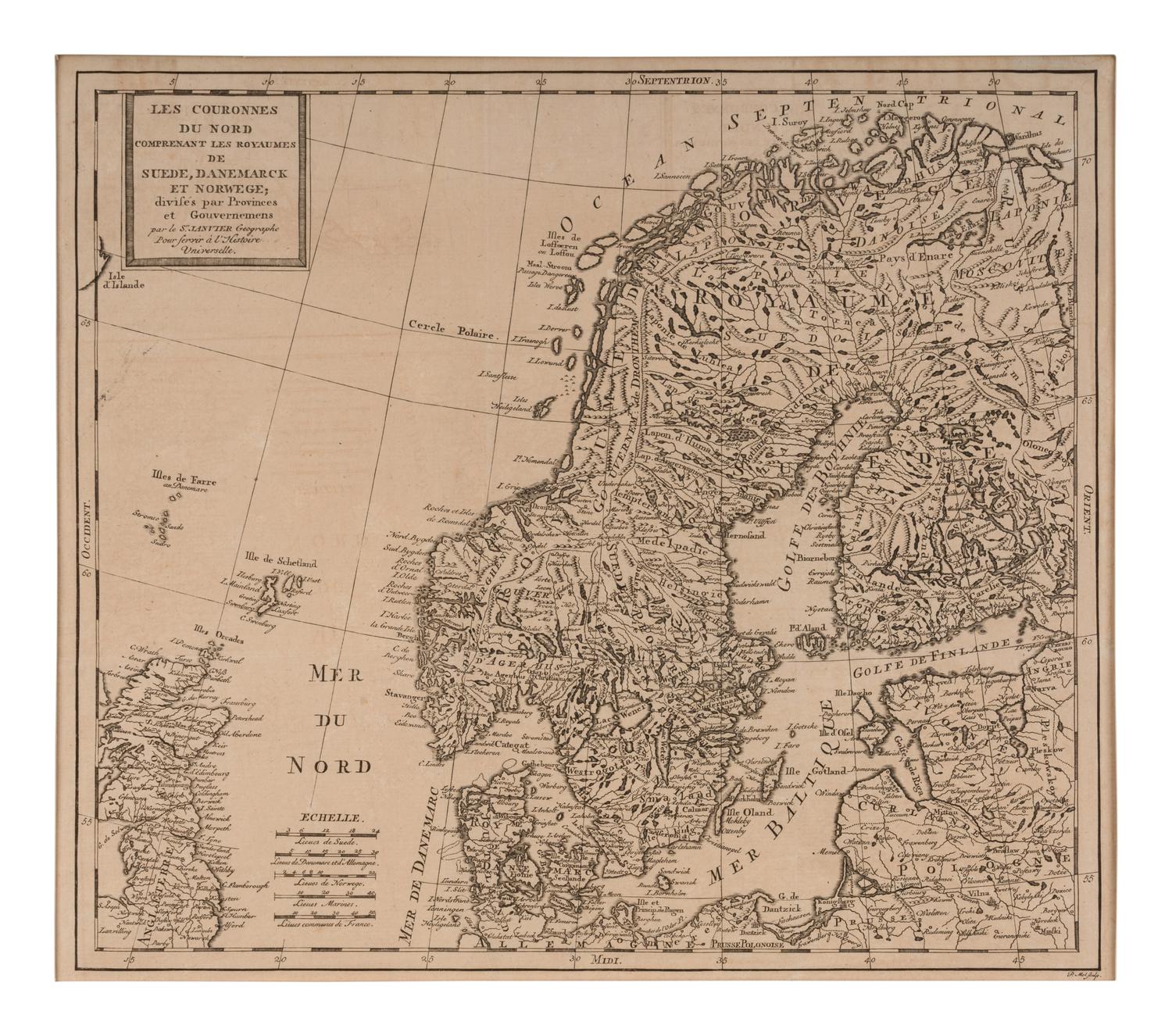 [MAPS & PLANS]. A group of approximately 66 engraved maps or plans, primarily of Europe, but also including the World, Africa, the Americas, or Asia.