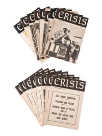 [CIVIL RIGHTS]. The Crisis . 30 issues (incomplete run). New York: The Crisis Publishing Co., Inc., 1957-1963.