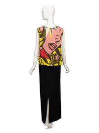 Moschino 'Lichtenstein' Blouse & Geoffrey Beene Skirt