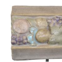 A Rookwood Terra Cotta Fragment on Stand 7.75" W x 4" D x 8" H — United States, Circa 1910