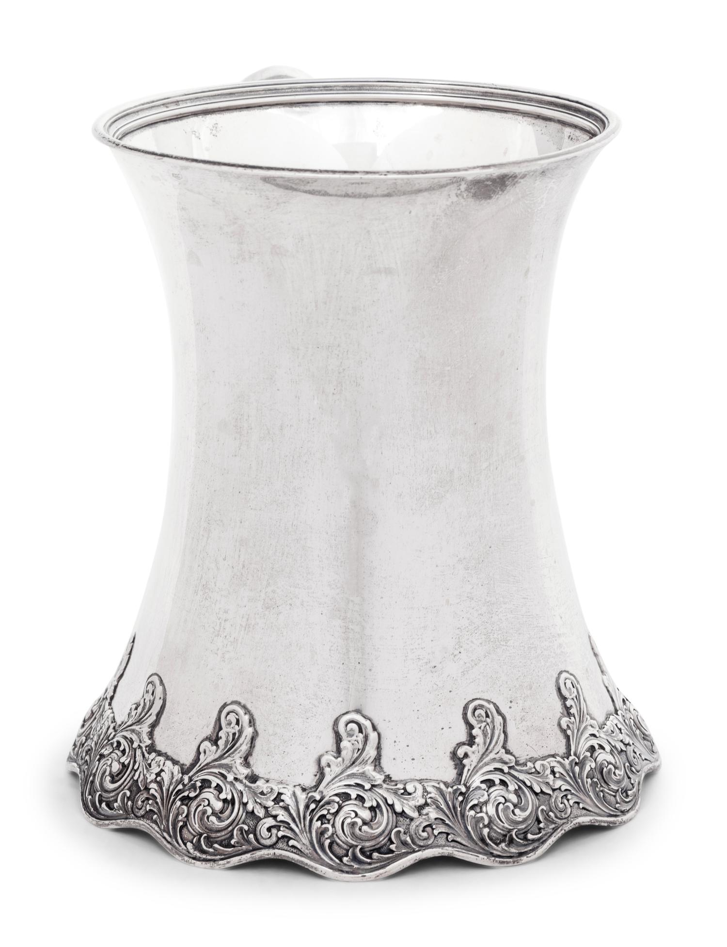 A Large Tiffany and Co. Silver Handled Cup