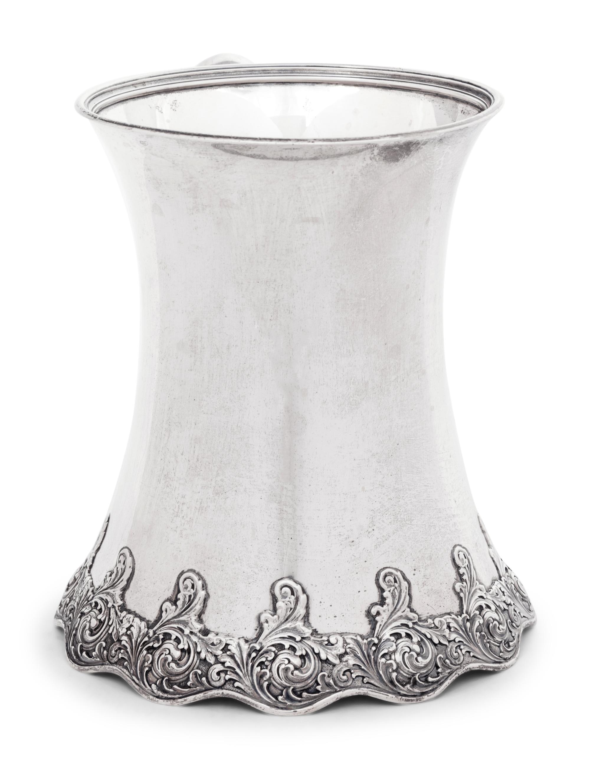 A Large Tiffany and Co. Silver Handled Cup