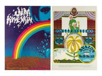 [MUSIC] -- [POSTERS]. JOHNSON, Chris, HENRY, William S., GOMEZ, Joe, GRIFFIN, Rick, and MOSCOSO, Victor, artists. A group of 8 Family Dog posters from 1967, comprising:
