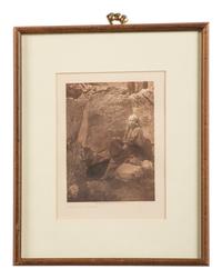 CURTIS, Edward S. Curtis. 9 volume photogravures of Native American subjects.