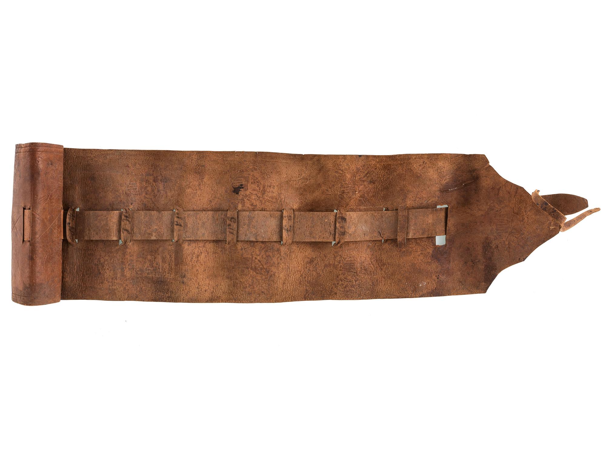 [VERMONT] -- [ILLINOIS]. Document wallet with patriotic motif and archive of business documents identified to blacksmith Joseph King (1812-1892).