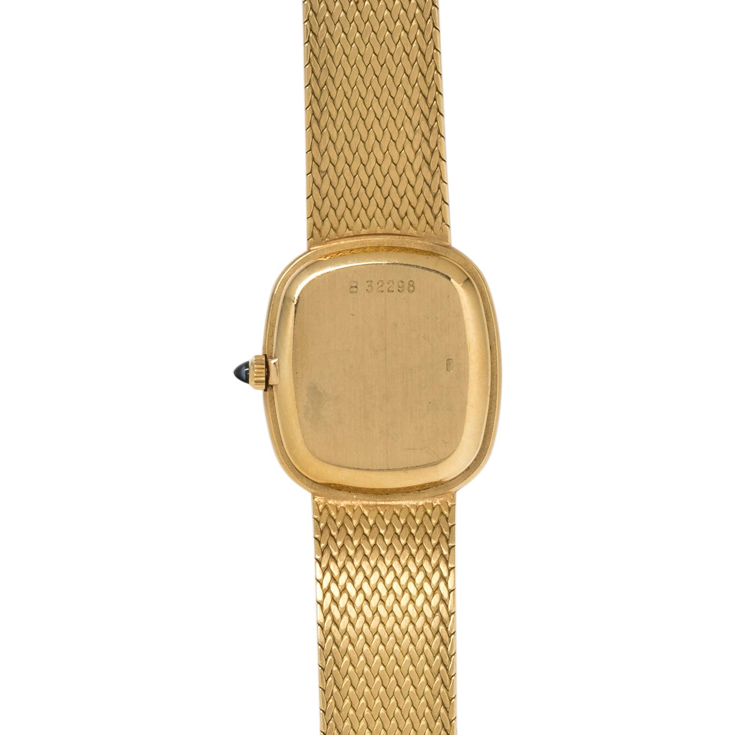 AUDEMARS PIGUET, 18K YELLOW GOLD AND DIAMOND WRISTWATCH