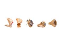 COLLECTION OF GOLD JEWELRY