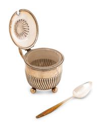 A Group of Six English and American Silver Boxes