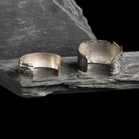Peter Nelson (Diné, b. 1954) — Collection of Sterling Silver Cuff Bracelets and Pendants