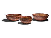 Three Maya Polychrome Bowls