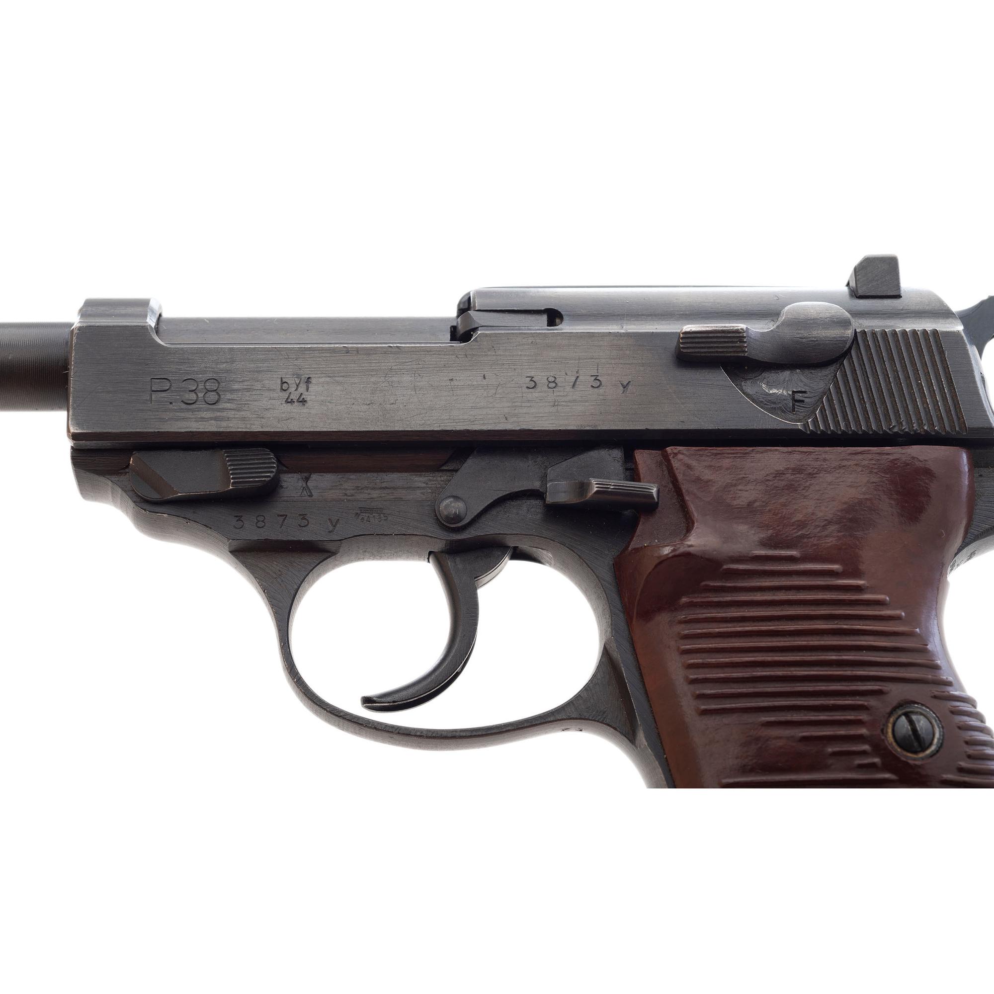 ** Walther P.38 byf Code Soviet Captured and Reblued