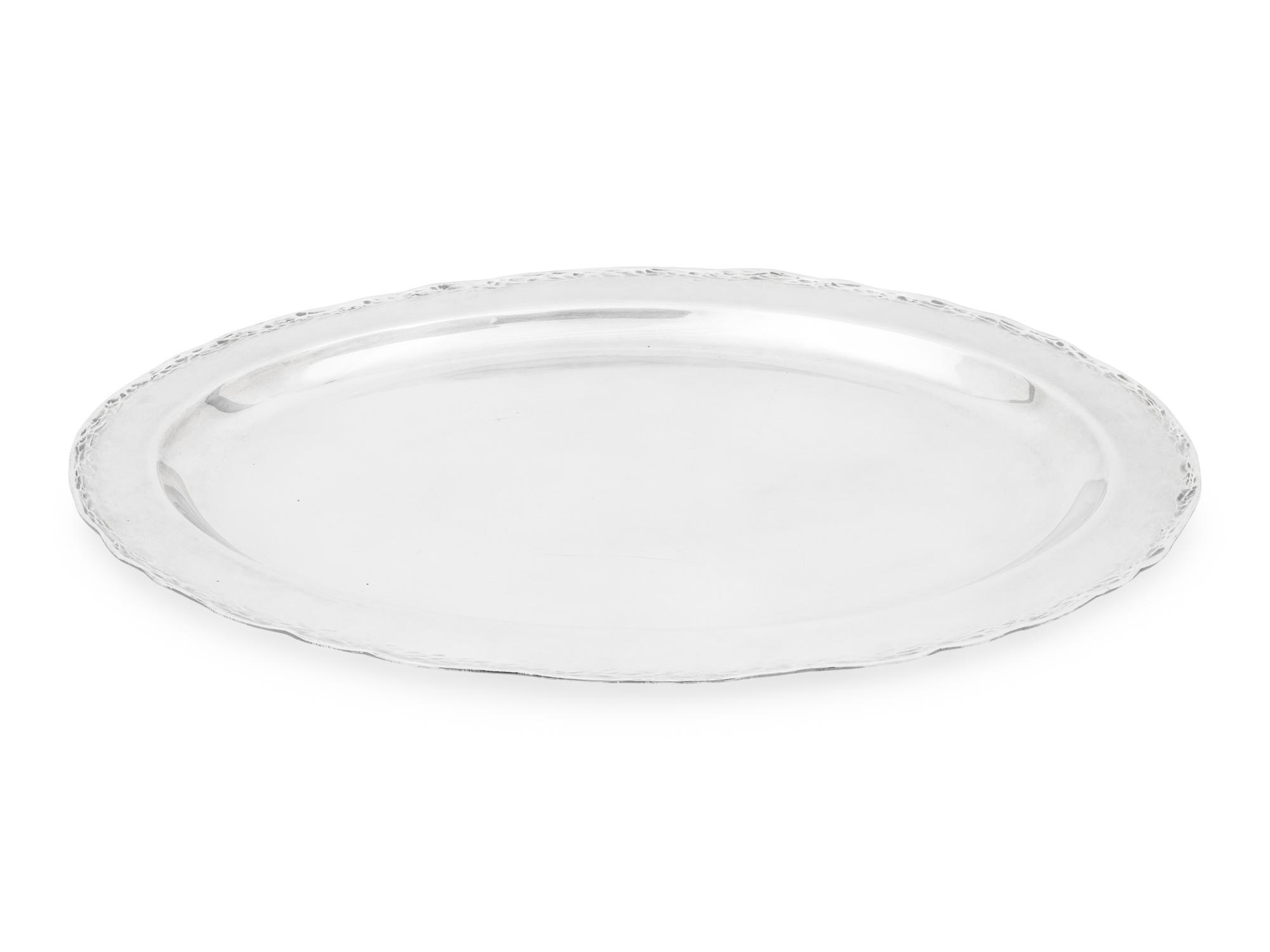 A Peruvian Silver Platter