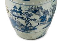 A Pair of Chinese Porcelain Garden Seats