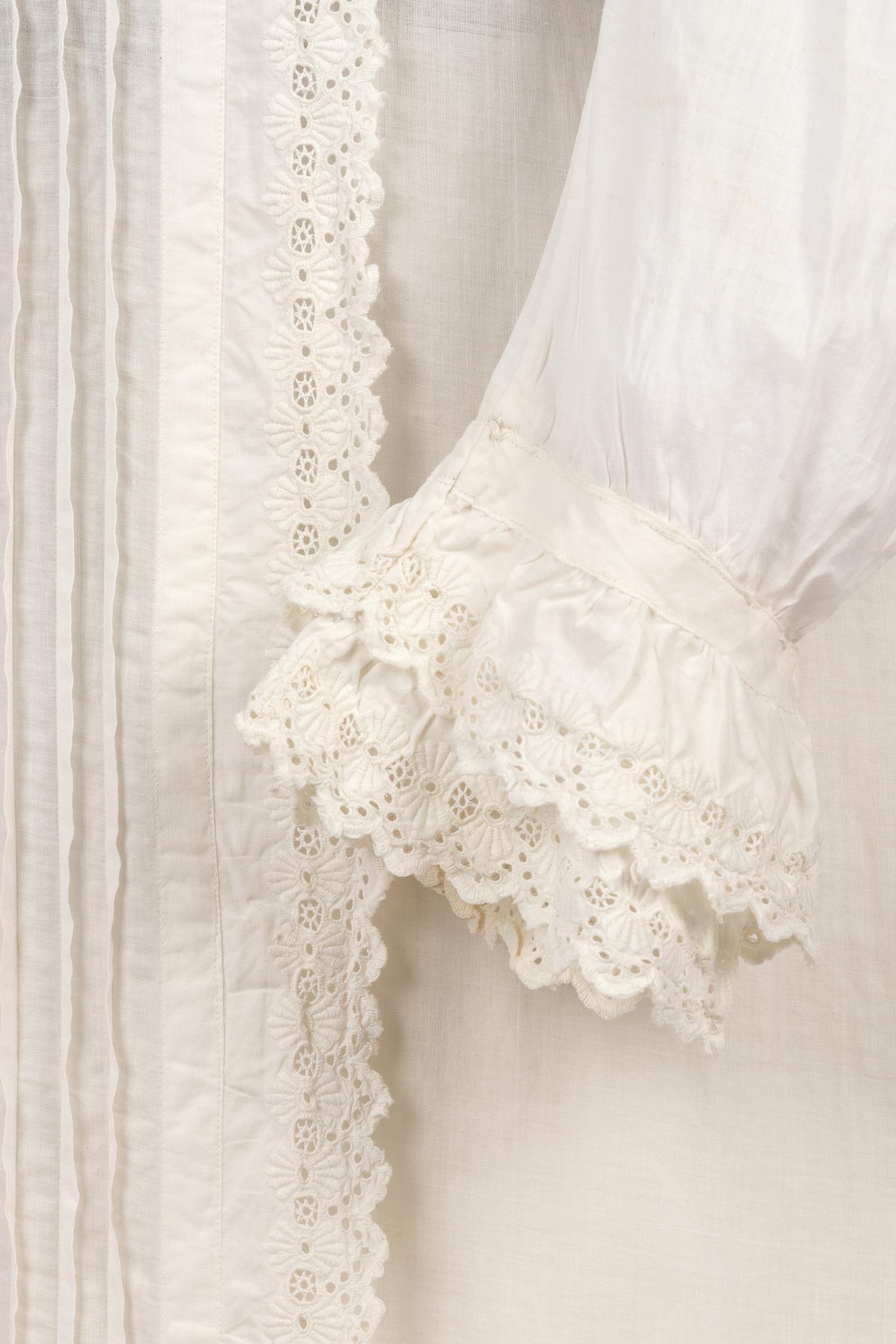 Collection of Nine Bed Jackets and Chemises, 1850-1900