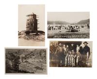 [WESTERN AMERICANA]. A group of 123 RPPCs & photographs of rural California.