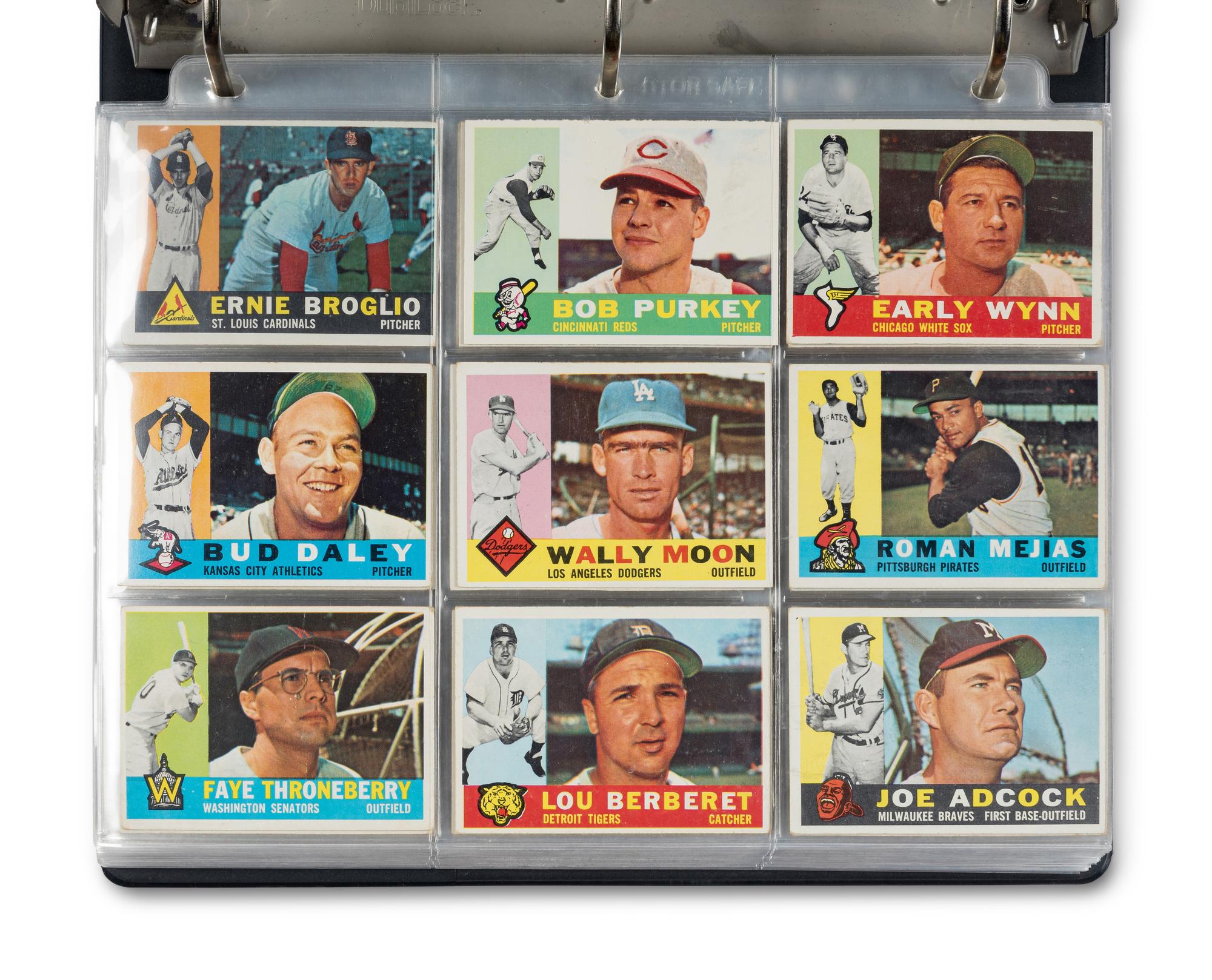 A Complete Set of 1960 Topps Baseball Cards (572/572) Including Carl Yastrzemski Rookie and Mickey Mantle SGC Graded Issues,