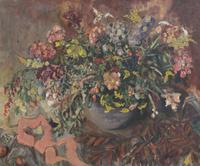 Artist Unknown, (20th Century), Floral Still Life
