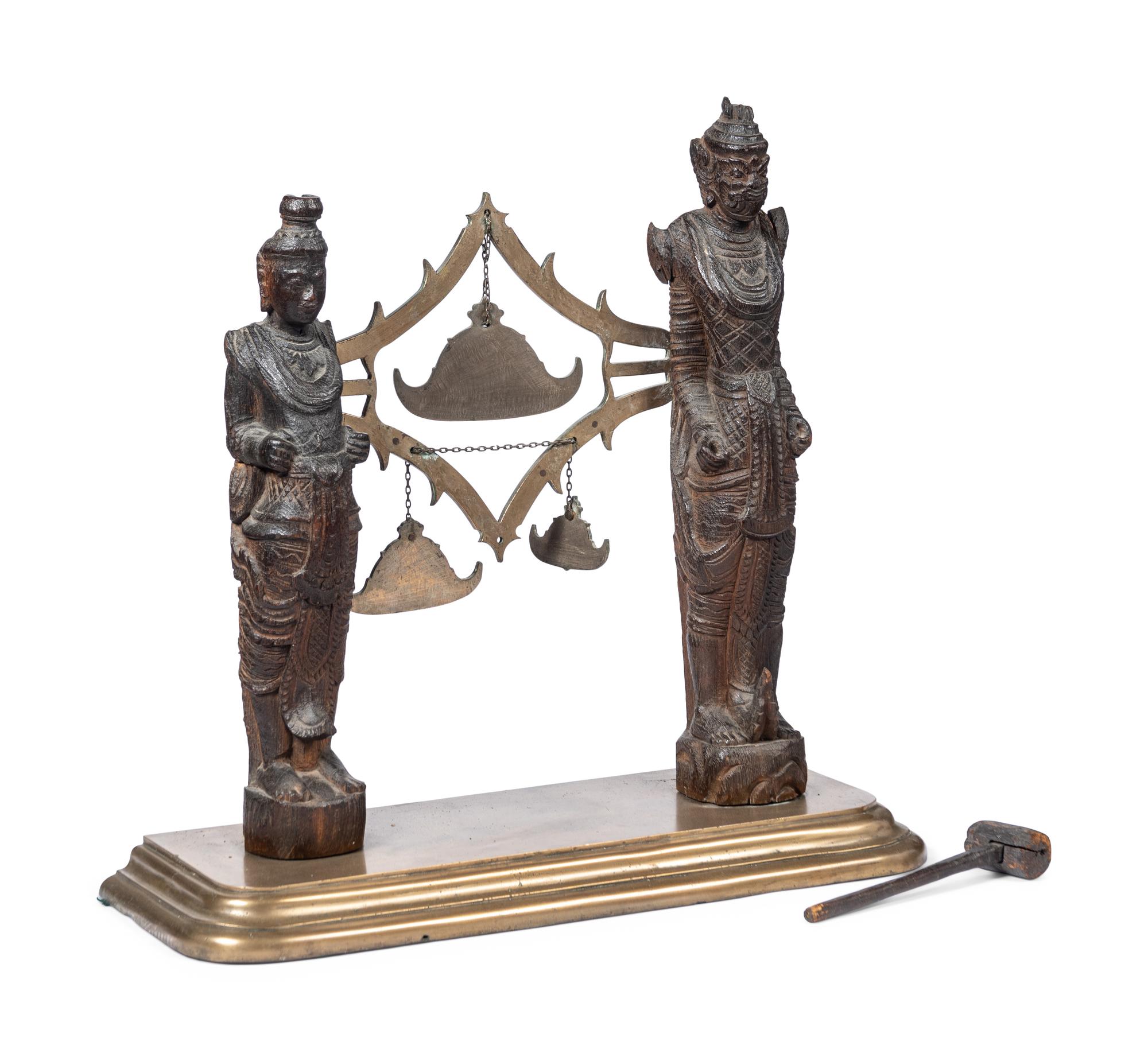 A Pair of Southeast Asian Deity Figures
