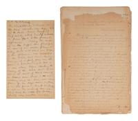 [WESTERN AMERICANA]. Archive of US Army Indian Scout and interpreter, William E. Archbold LeQuesne (1858-1915), featuring retrospective accounts of Sitting Bull and the Plains Indians Wars.