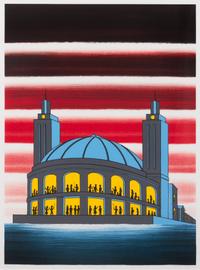 Roger Brown, (American, 1941-1997), Navy Pier, 1986