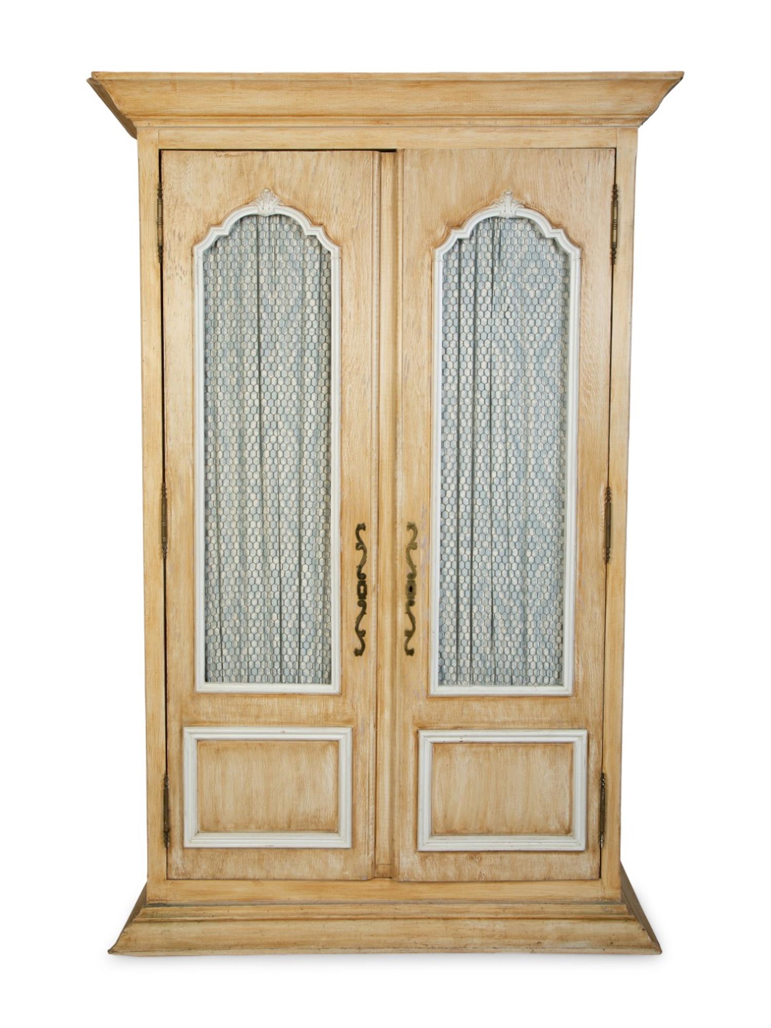 A Swedish Style Painted Cabinet — LATE 20TH CENTURY