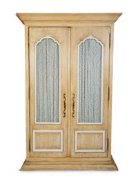 A Swedish Style Painted Cabinet — LATE 20TH CENTURY