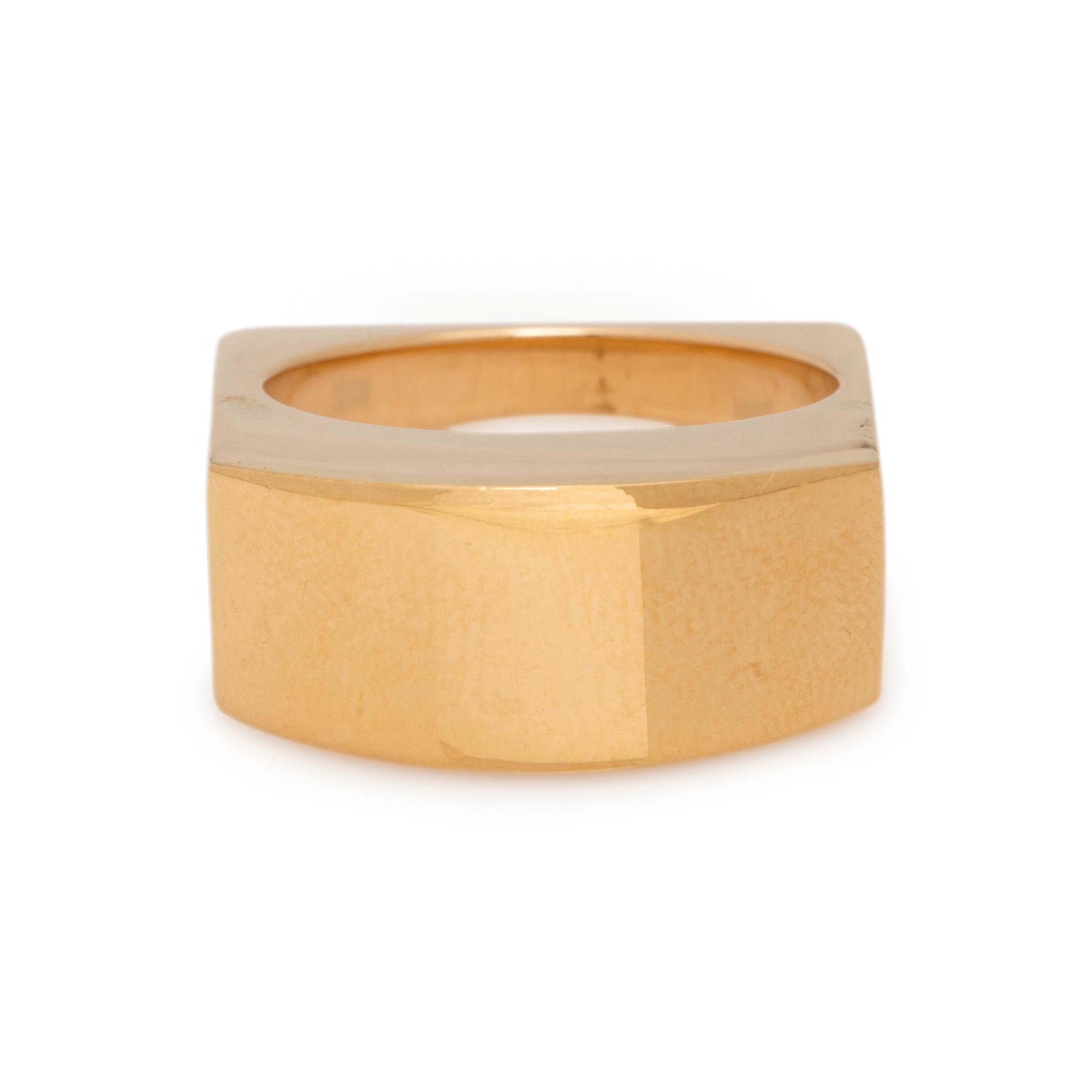 YELLOW GOLD RING