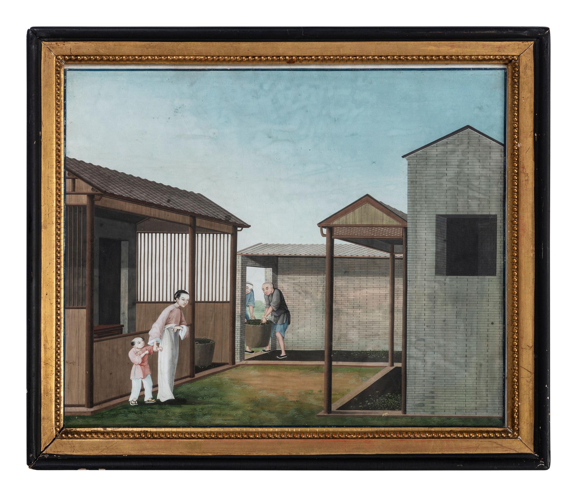 China Trade Painting, 19th Century