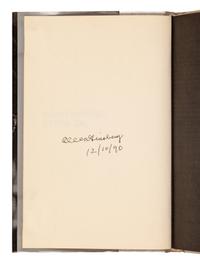GINSBERG, Allen (1926-1997). A group of 4 works ALL SIGNED BY GINSBERG, comprising: