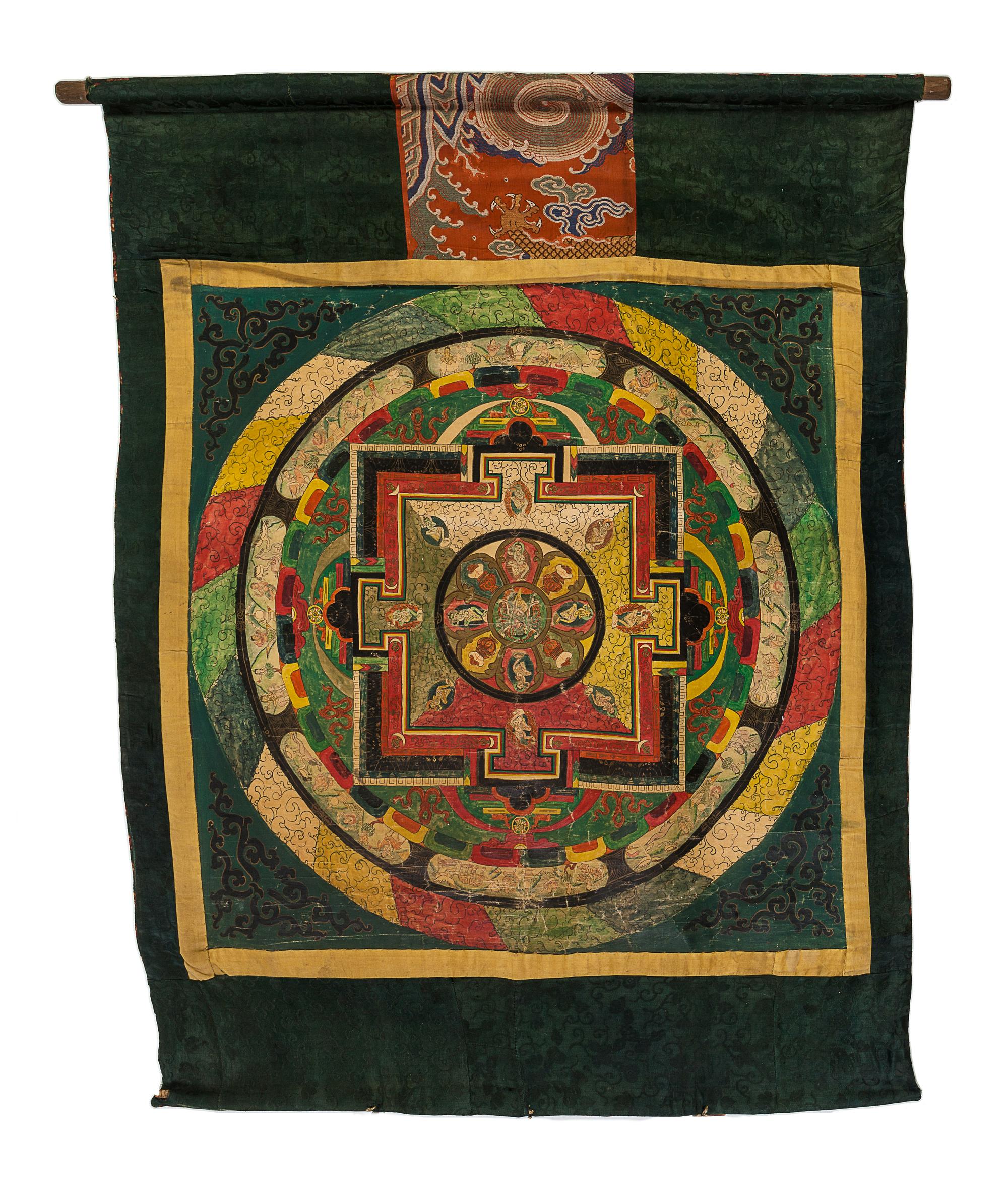 A Tibetan Thangka of Mandala
