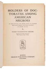 [EDUCATION]. 2 titles, incl. Freedmen's Aid and Southern Education Society . Cincinnati, 1904.