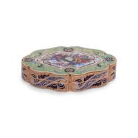 A Gold and Enamel Snuff Box Made for the Turkish Market